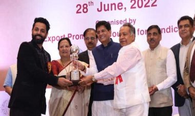 Designco gets felicitated with several prestigious awards at the 23rd Handicrafts Export Awards